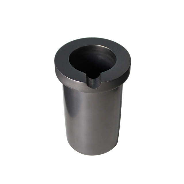 Crisoles de grafito de alta pureza de un solo anillo de grado industrial | Disponible en varios tamaños desde 1 kg hasta 10 kg | Adecuado para la fundición y fundición de oro, plata y cobre.