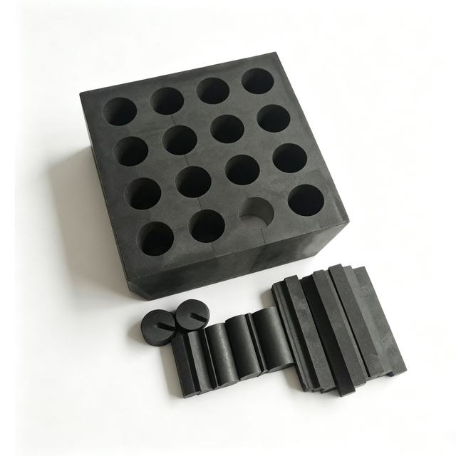 Molde de grafito con segmento de diamante | Molde de sinterización de grafito de alta pureza de grano ultrafino | Carbono NHD - Jiangxi Ningheda New Material Co., Ltd.